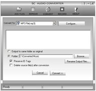 SC Free Audio Converter screenshot